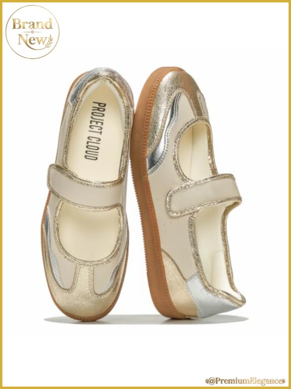 Women's Mary Jane Flats Comfortable Fashion Sneakers Adjustable Strap
